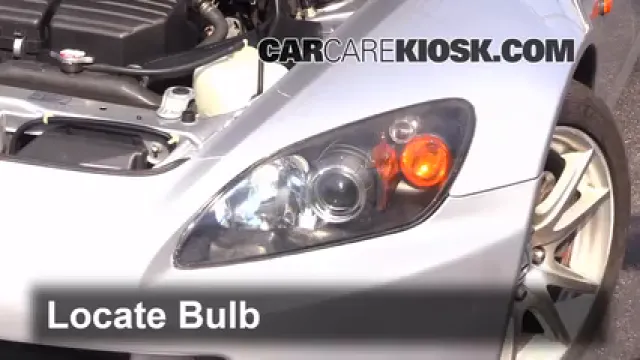 2005 Honda S2000 2.2L 4 Cyl. Luces Luz de giro delantera (reemplazar foco)